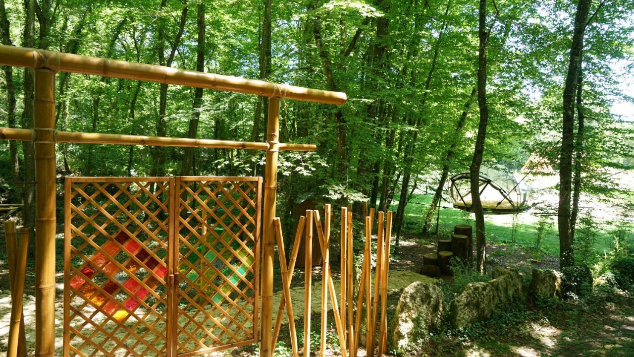 Luxuszelt O Pays Des Bois - Hebergements Insolites En Pleine Nature Parmilieu